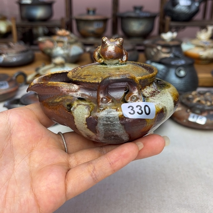 壶裸柴烧陶瓷茶具