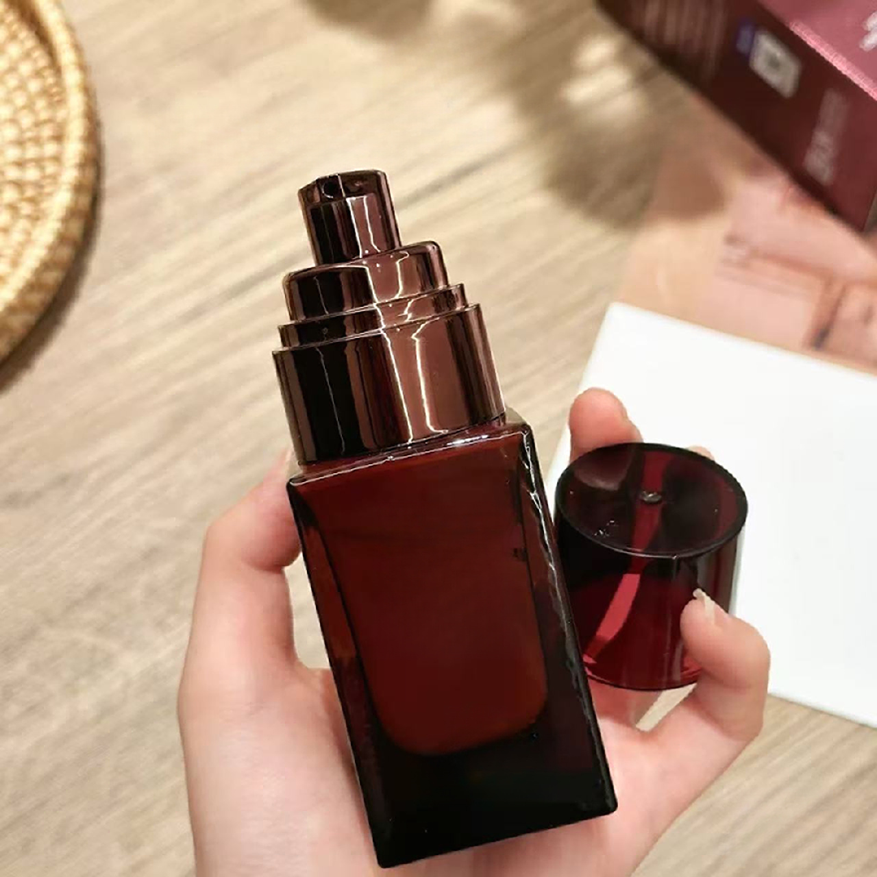 护肤精品 面部c参灵草素颜霜