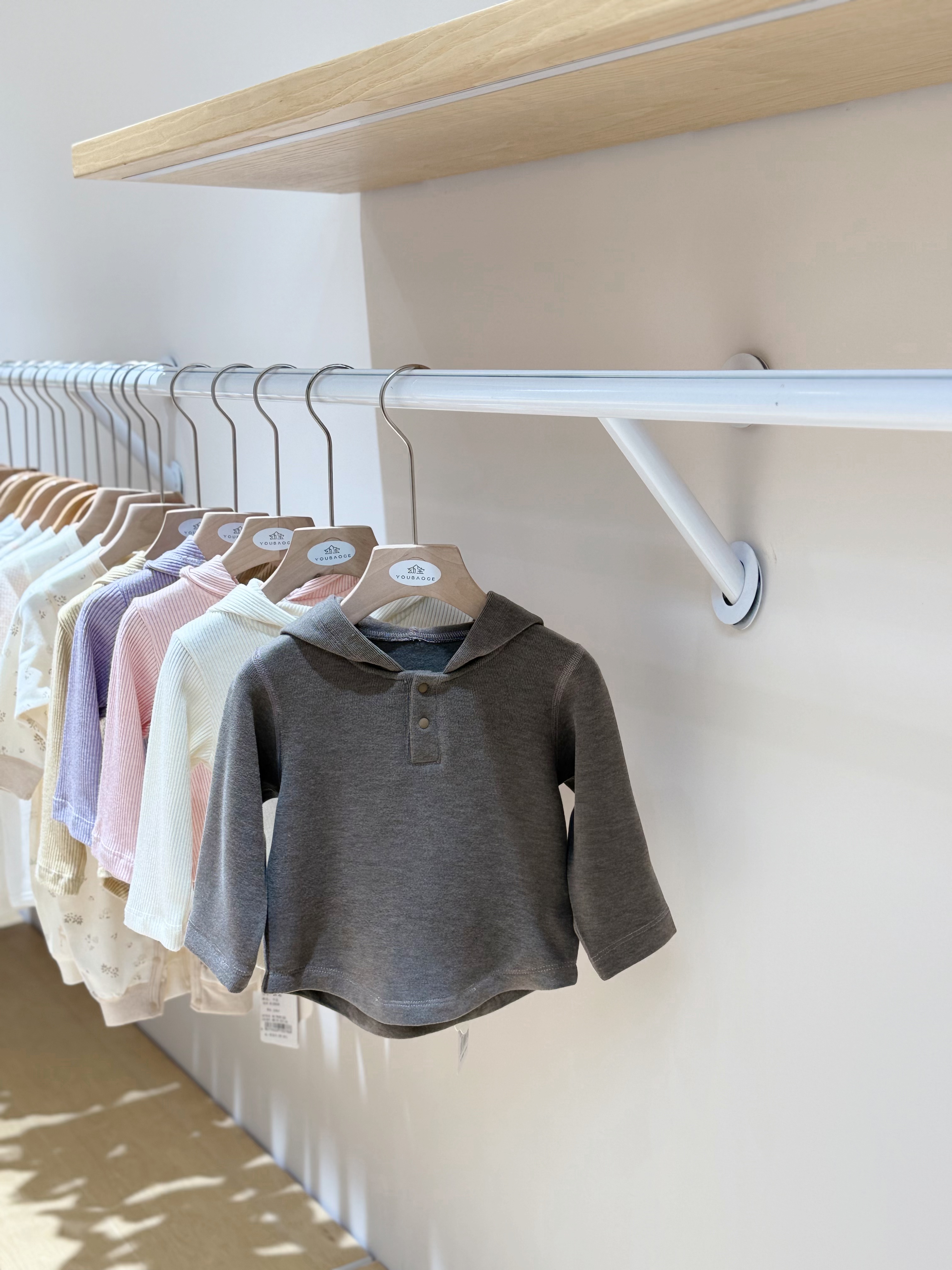 2025年秋冬新款暖姜打底帽衫上衣91625135儿童童装休闲小童卫衣