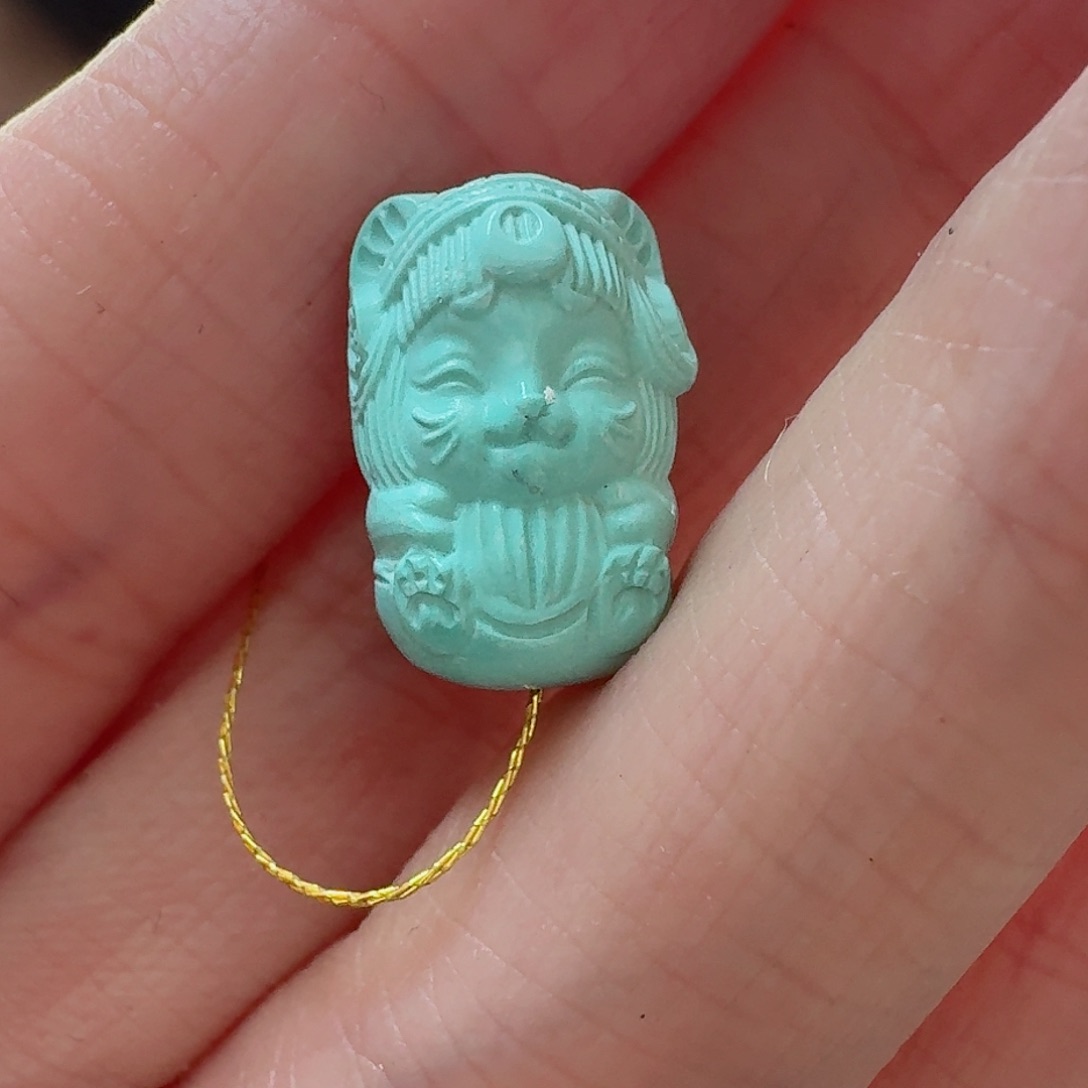 绿松石珠宝奇石未镶嵌