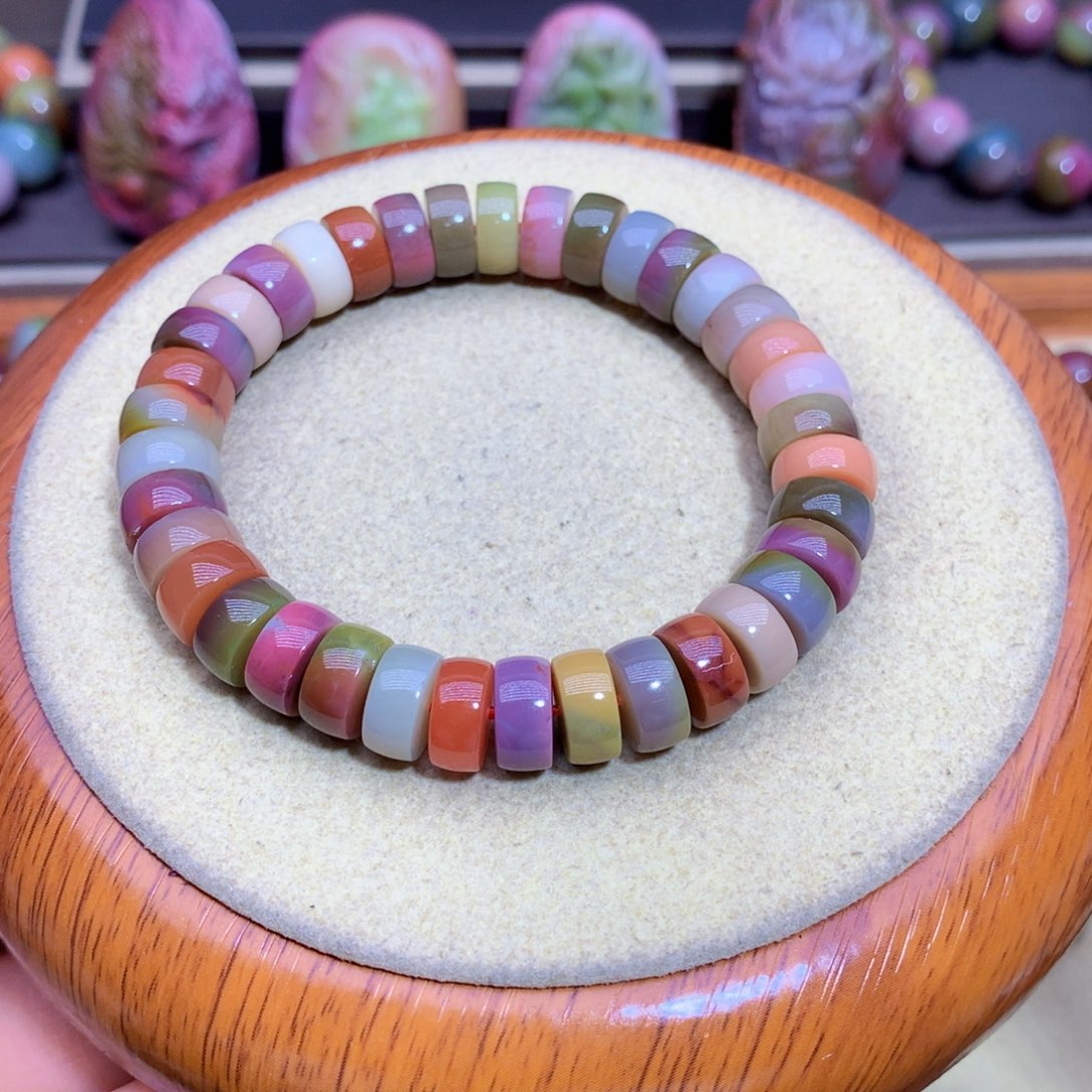 玛瑙手链未镶嵌?***?盐源