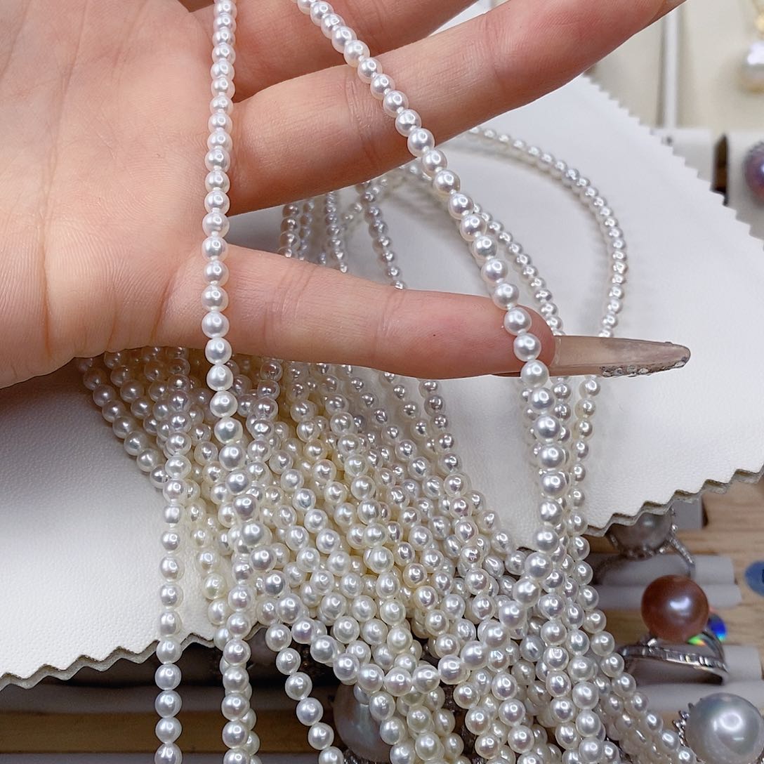 淡水珍珠颈饰合金众*