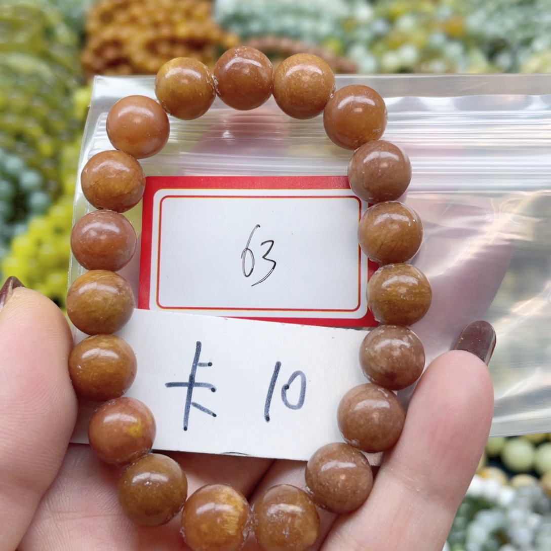 未镶嵌蛇纹石玉手串