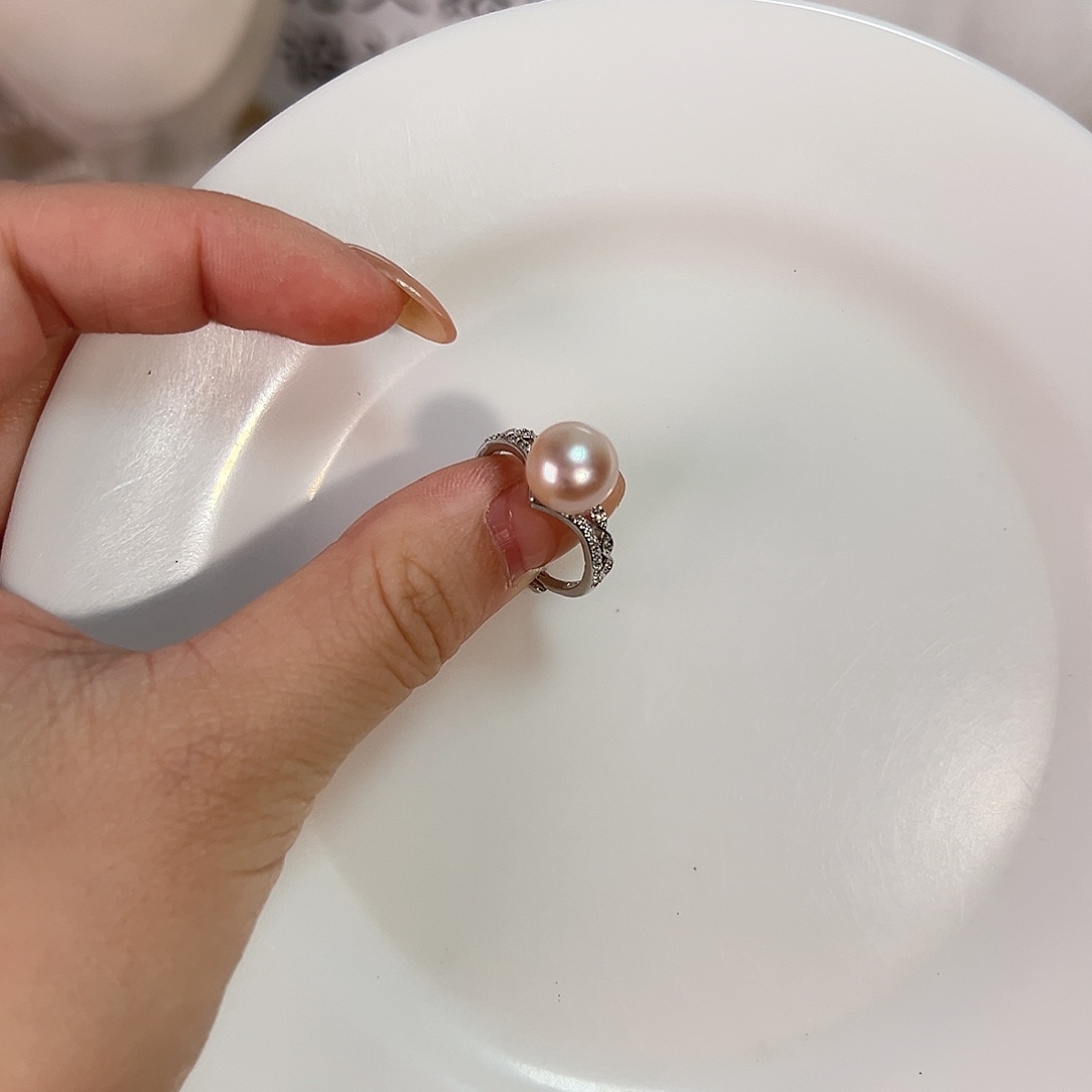 淡水珍珠设计款珠宝合金