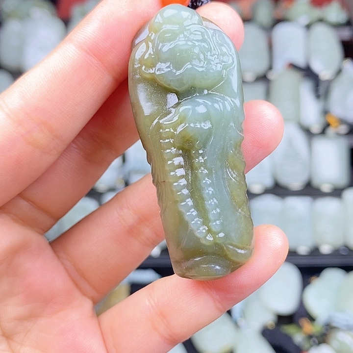 和田玉挂件未镶嵌