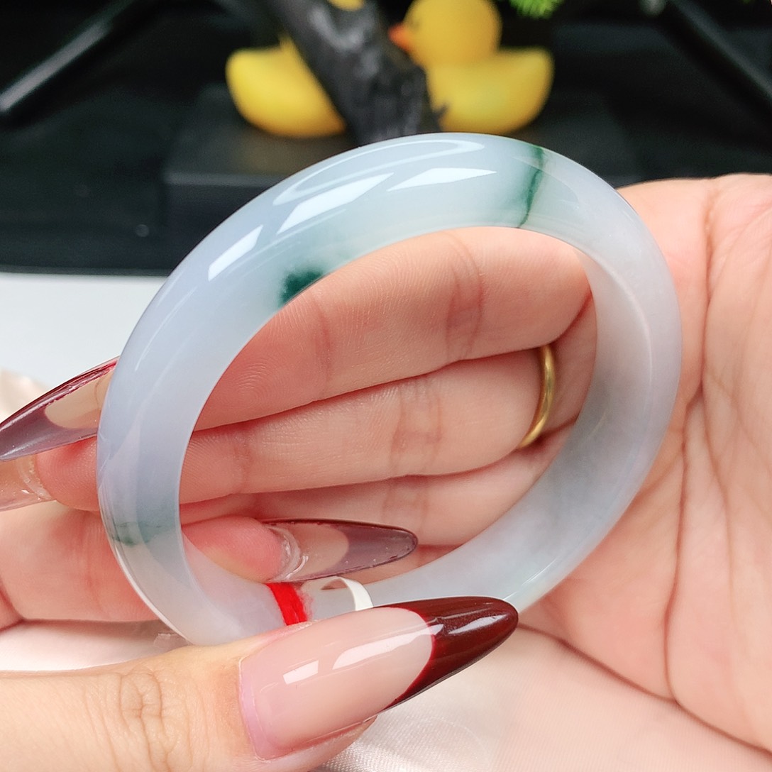 未镶嵌手镯翡翠58-59圈口