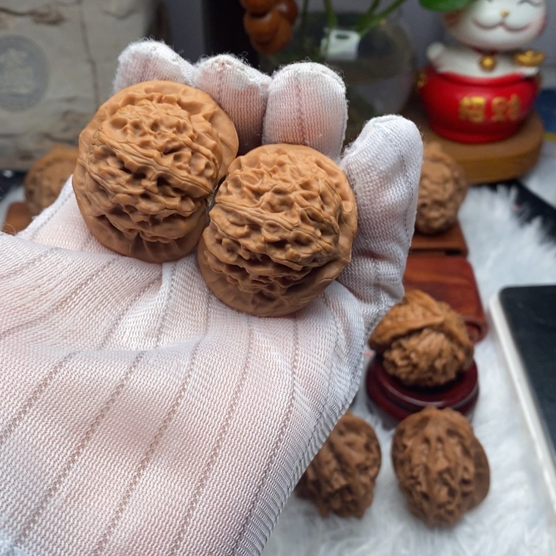 望***久文玩核桃吊坠42尺寸宫灯