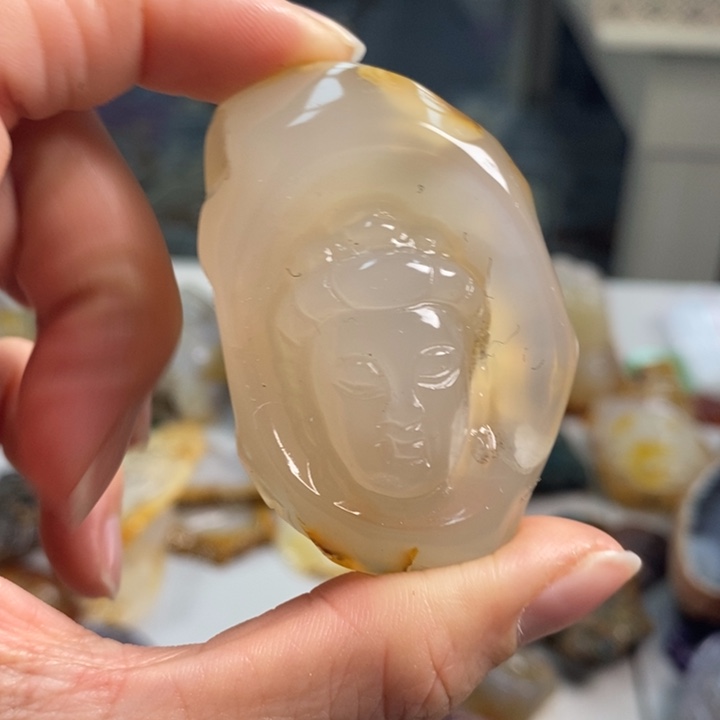 玛瑙/玉髓吊坠(不含链)未镶嵌