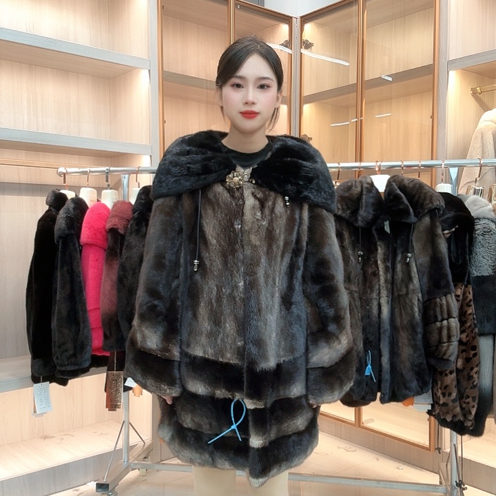 黑色披肩渐变yh0502