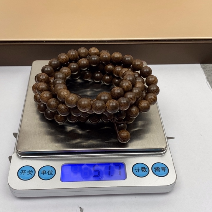 进***手串沉香芽庄红土