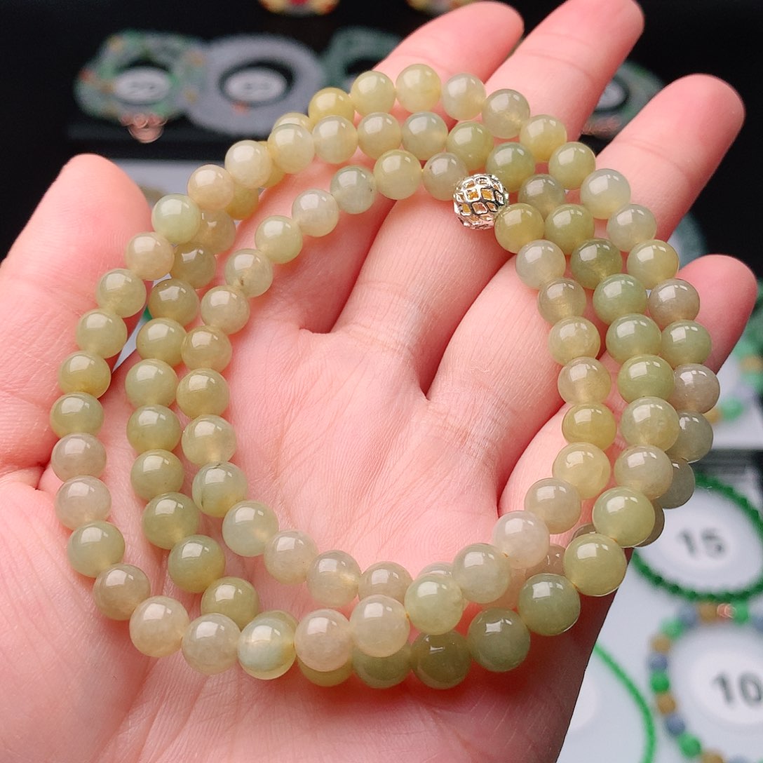 翡翠手串未镶嵌翡翠