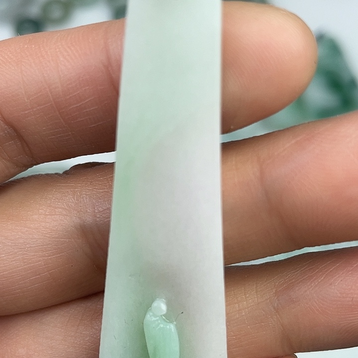 定制翡翠未镶嵌翡翠吊坠