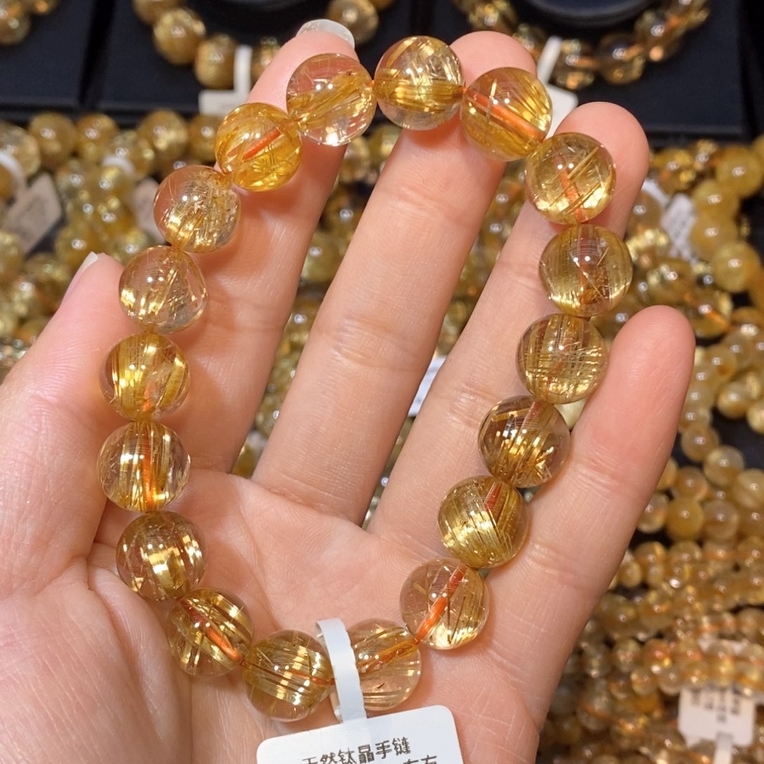 水晶手链未镶嵌啊**琪手链11.5mm