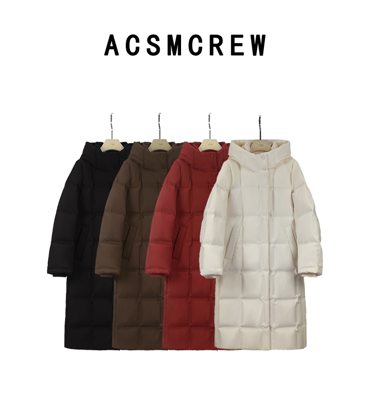 【大可专属】极简静奢风无缝贴条工艺长期主义单品女款羽绒服401