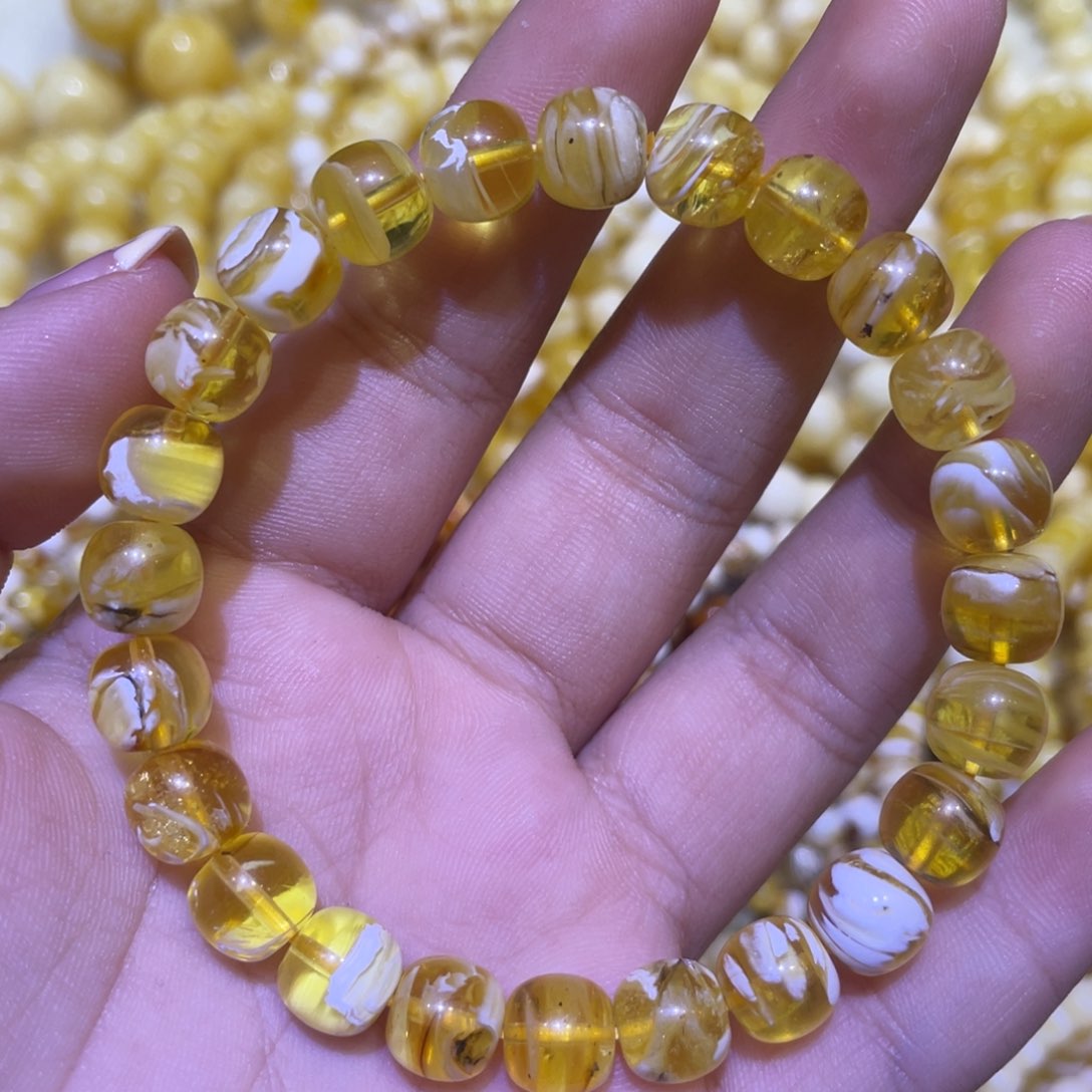 蜜蜡未镶嵌珠宝奇石8.5m