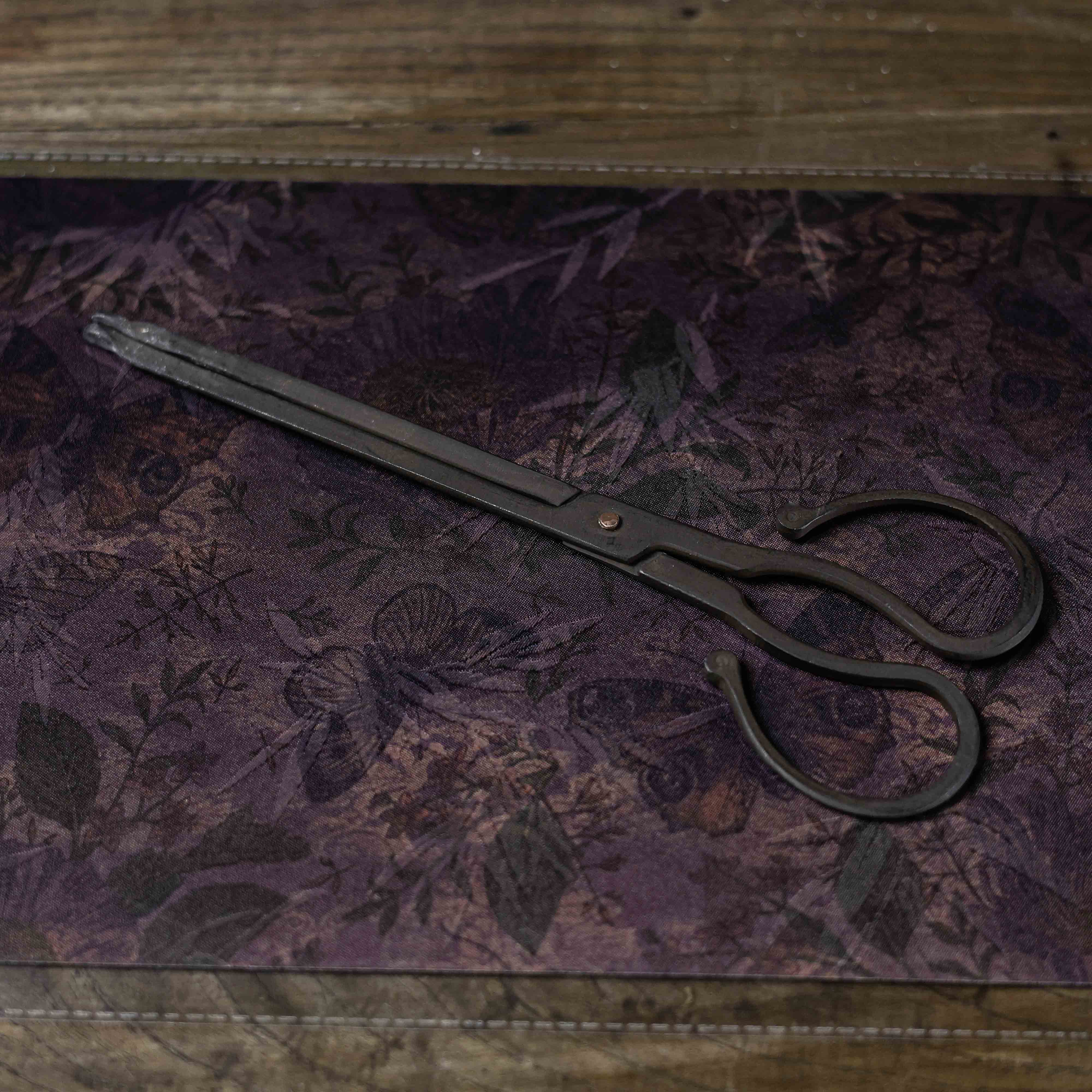 【悦生活】炭夹长22cm重量101g 茶道配件（藏王0079）