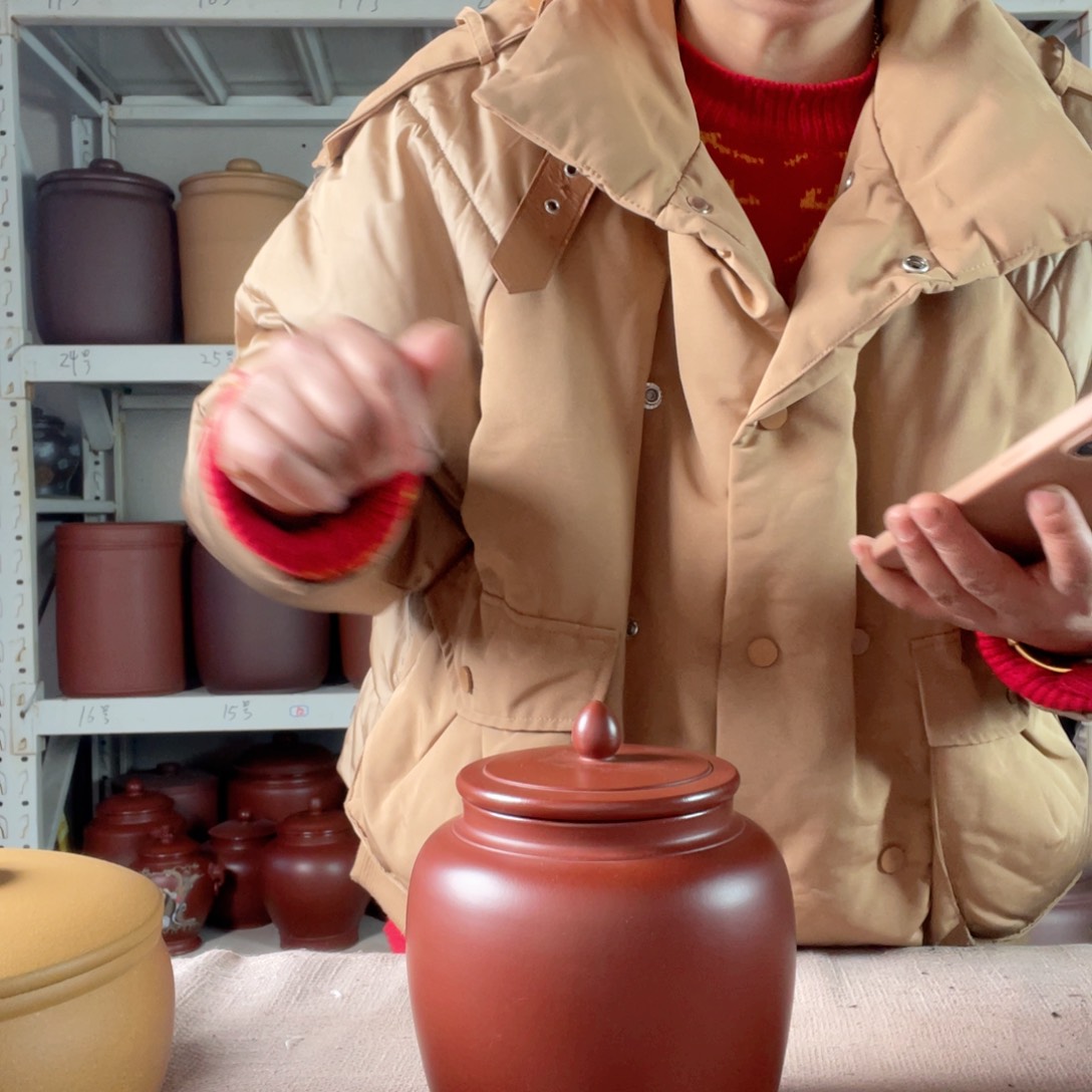 紫砂茶叶罐今天晚上