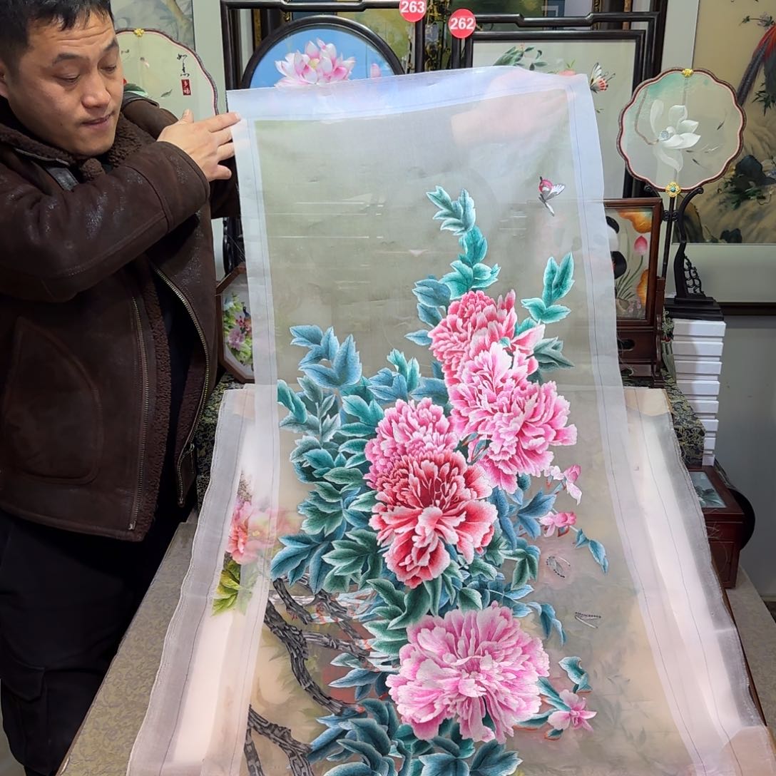 刺绣刺绣工艺精湛