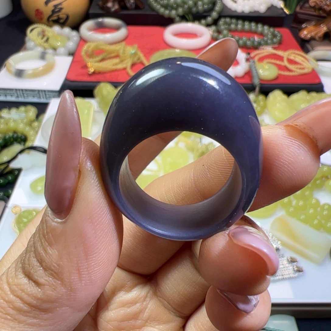 和田玉未镶嵌颈饰20直径