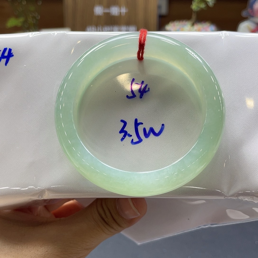 翡翠未镶嵌手镯23 号