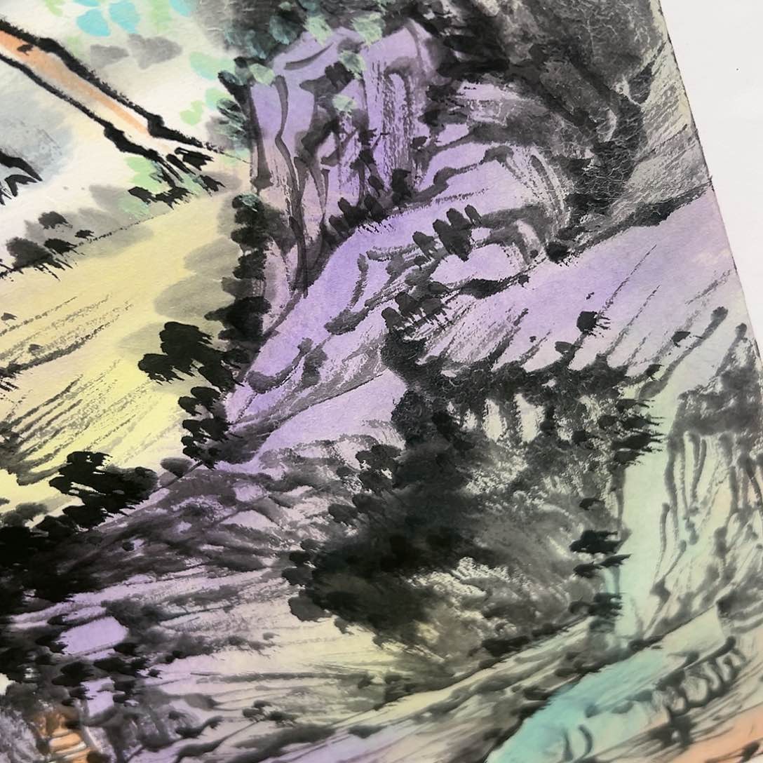 国画苏珊展览原作