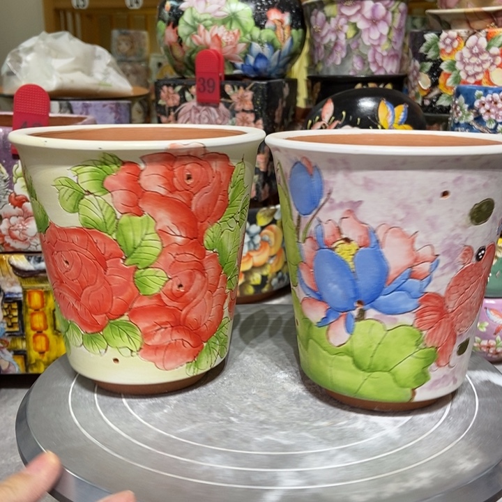 景德镇艺术手绘作品