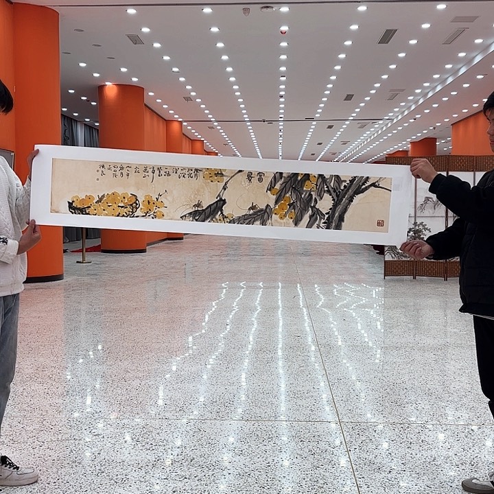 国画李陈良老先生展览原作