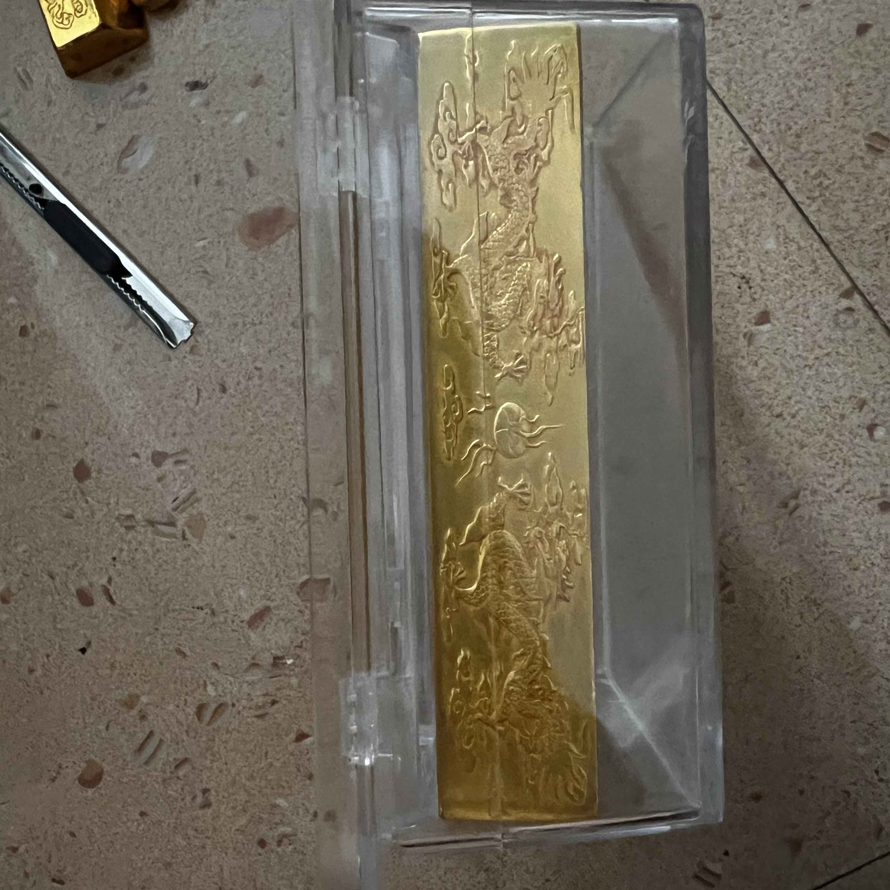 （藏收集）50量入盒j砖摆件