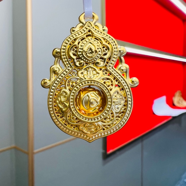 【莹莹专享】足金999 四美葫芦 GP  2.54 纳金添福