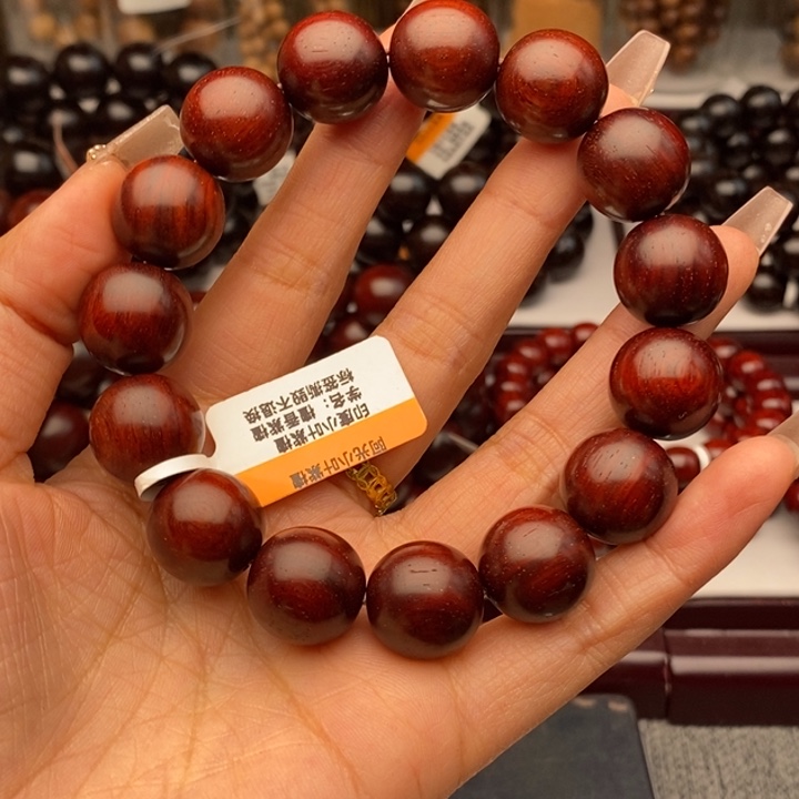 小叶紫檀手串/手链1.5原汁原味泥料特价款
