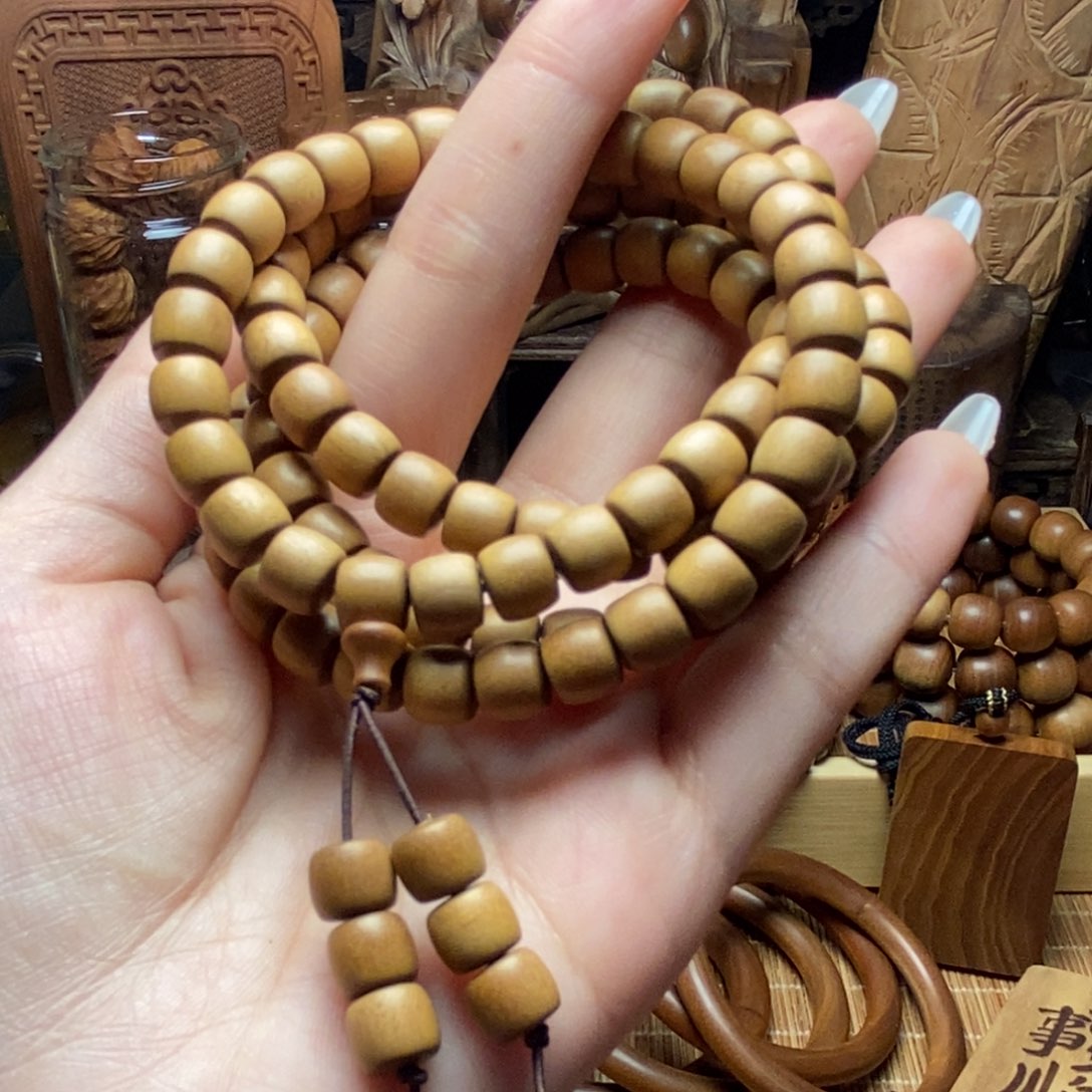 檀香木手串/手链7.8奶香