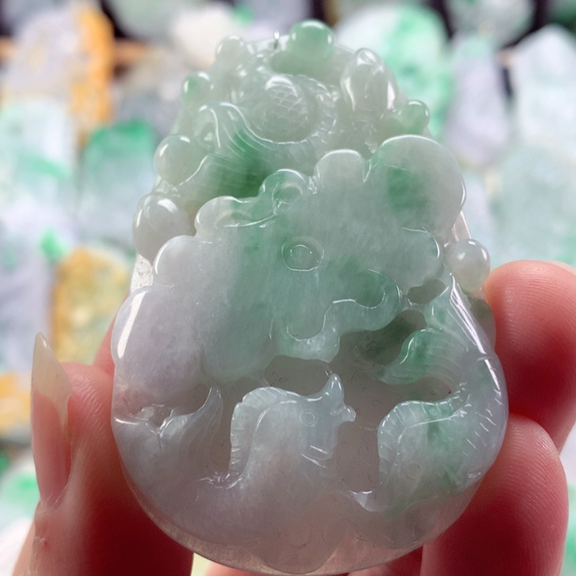 【闪购商品】翡翠吊坠(不含链)未镶嵌