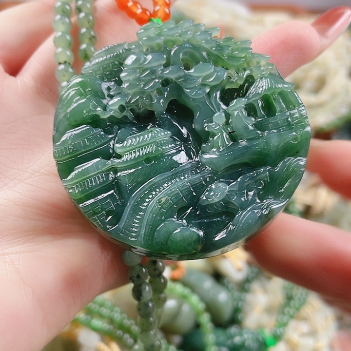 未镶嵌和田玉挂件