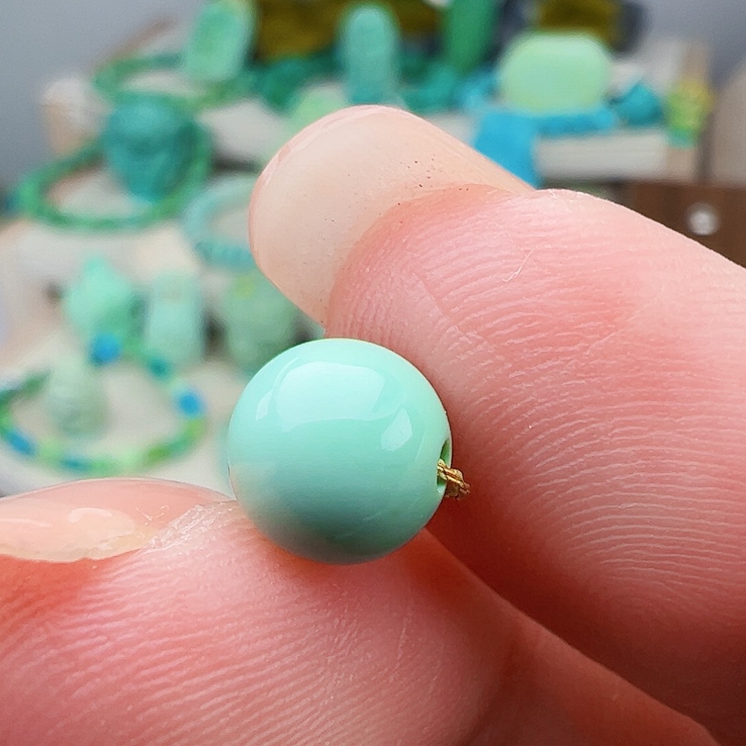 绿松石未镶嵌主播万珍