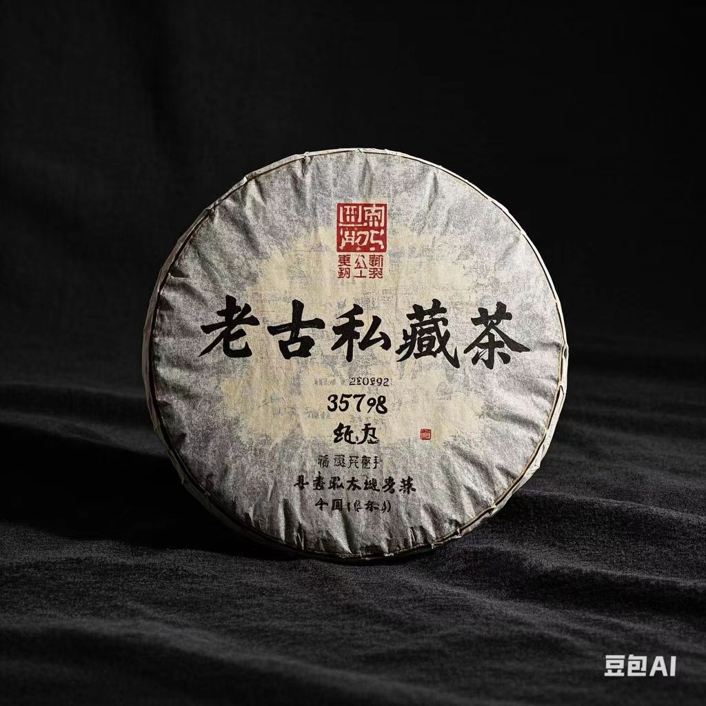 2009年共青饼生茶1000g