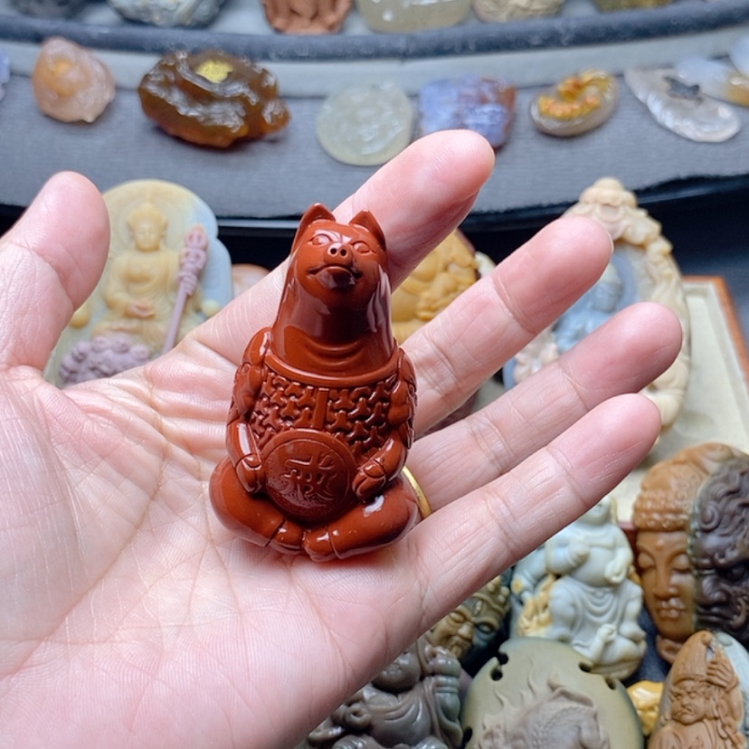 【闪购商品】定制石英质玉吊坠未镶嵌