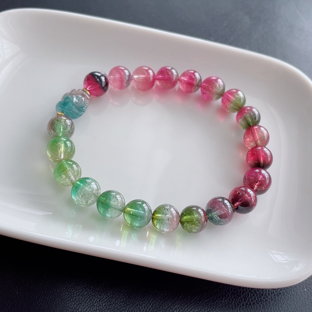 手链未镶嵌碧玺碧玺手链