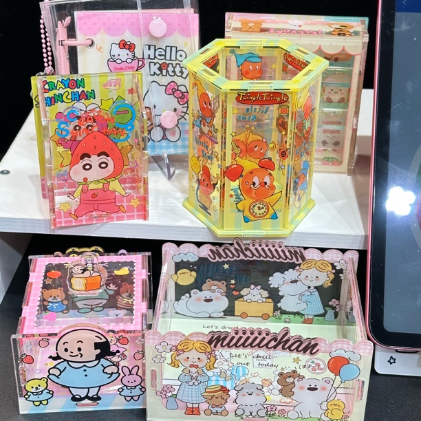 【转盘新升级】亚克力收纳盒支架创意周边