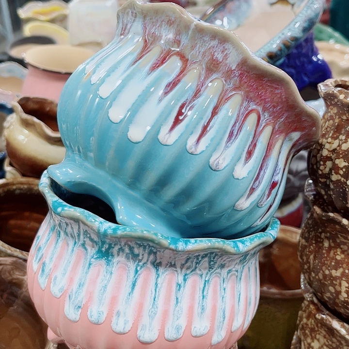 多肉花盆满10元包邮