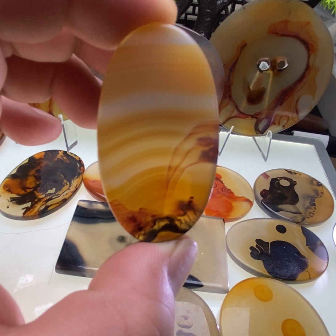 【闪购商品】玛瑙/玉髓颈饰未镶嵌