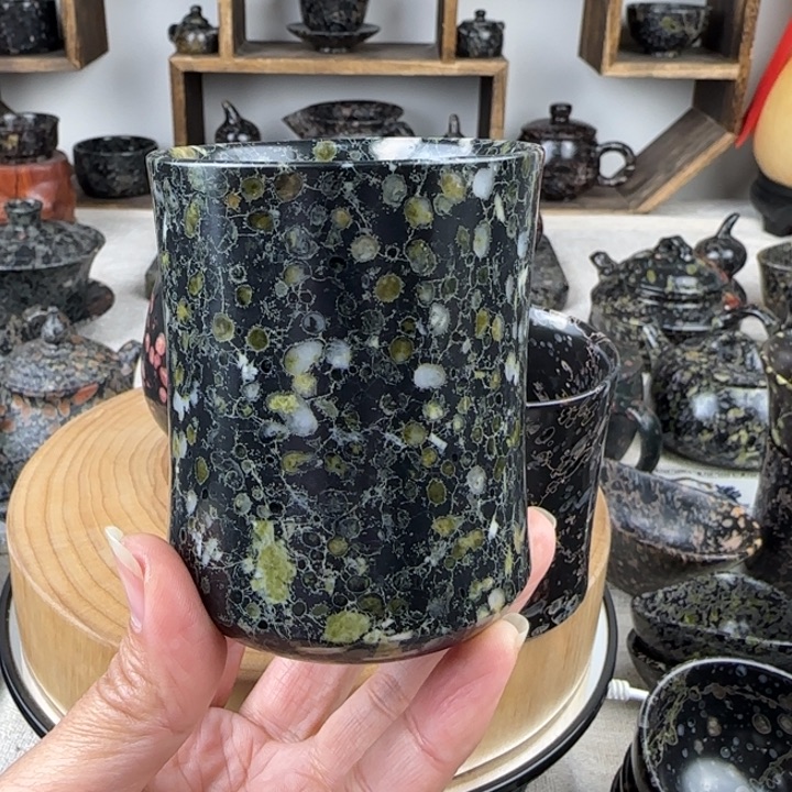 梅花玉绿梅主人杯