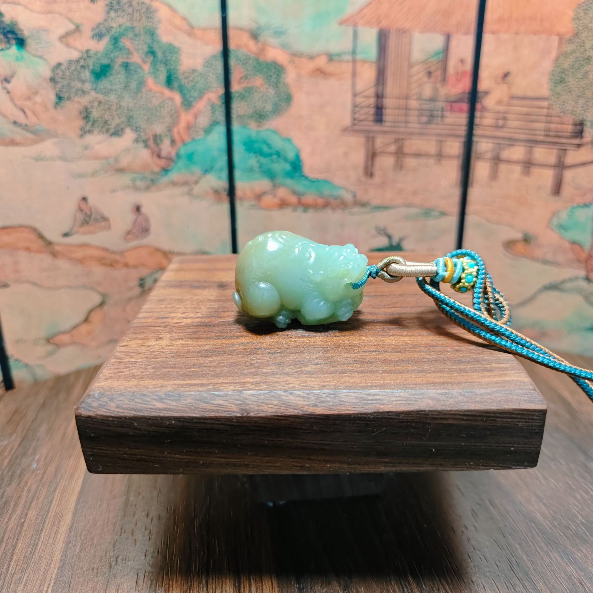 R和田玉貔貅吊坠1460