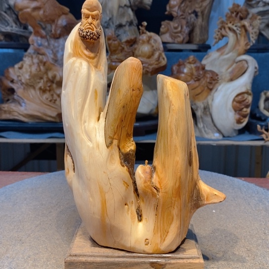 柏木（崖柏）根雕摆件