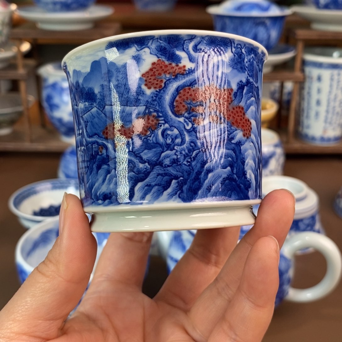 景德镇陶瓷手工手绘