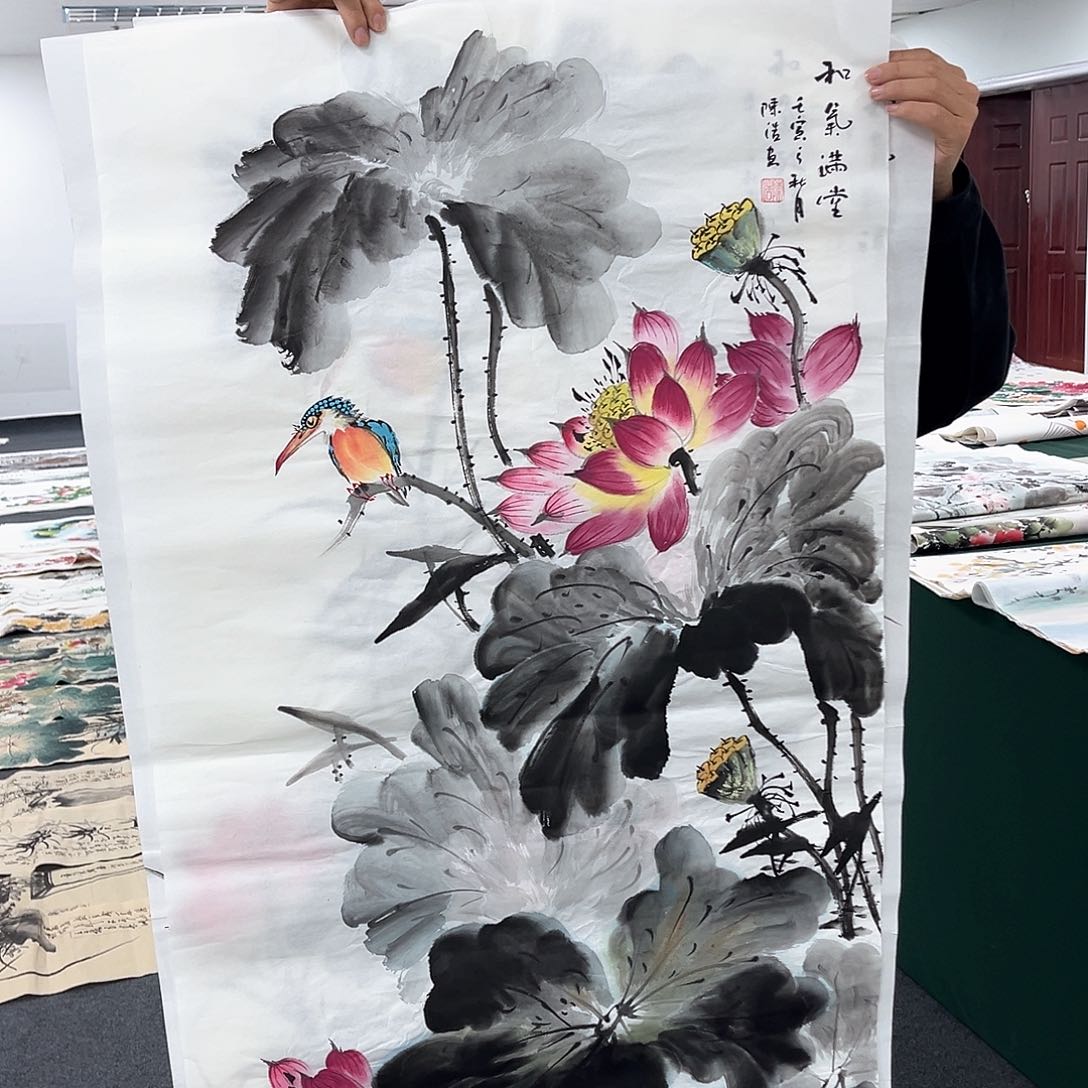 国画宣纸国画纯手绘作品