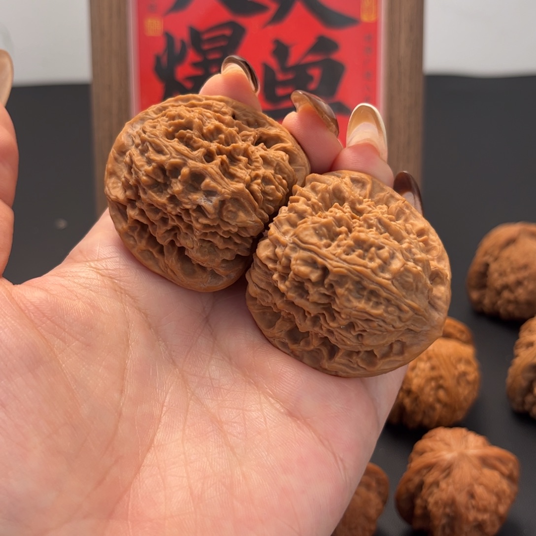 文玩核桃把件南疆石42