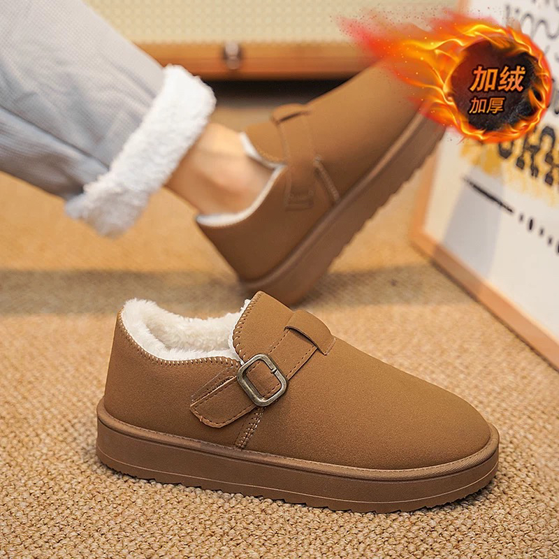 男款时尚雪地靴加厚雪地靴面包鞋棉靴韩版短靴保暖鞋
