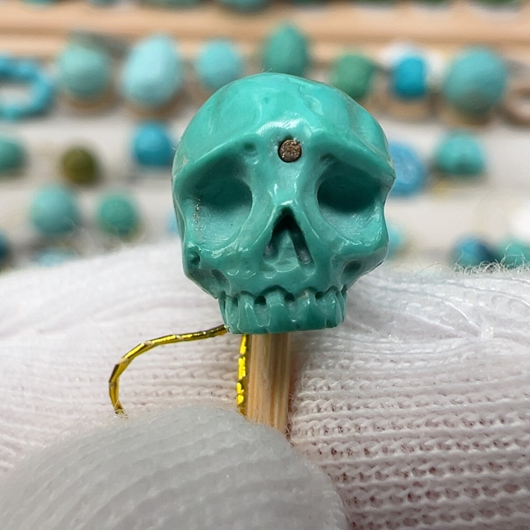 绿松石配饰未镶嵌