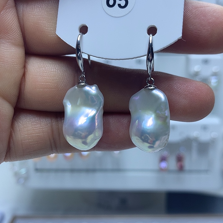 巴洛克淡水珍珠银S925镶嵌