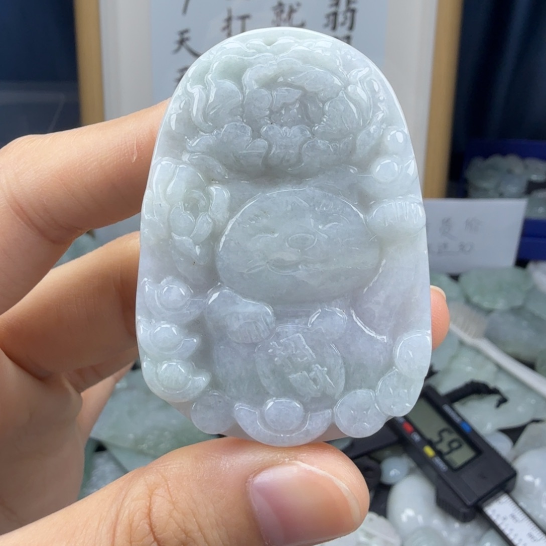 颈饰未镶嵌翡翠翡翠
